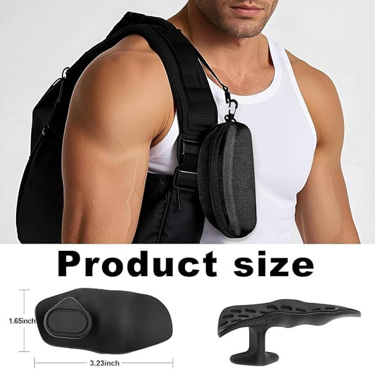 Ergonomic Rubber Gym Grip Pads