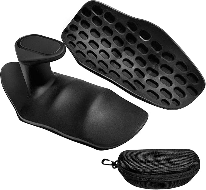 Ergonomic Rubber Gym Grip Pads